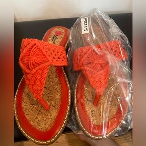 *NEW* Lucky Brand LK BARRY Braided Sandals